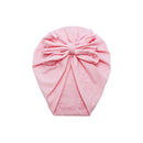 Baby Stirnband Hut Bowknot Print Baumwolle Stretch Turban Stirnband Infant Head Wrap Beanie Hut Mädchen Headwear Baby Haarschmuck