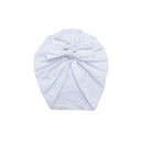 Baby Stirnband Hut Bowknot Print Baumwolle Stretch Turban Stirnband Infant Head Wrap Beanie Hut Mädchen Headwear Baby Haarschmuck