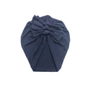 Baby Stirnband Hut Bowknot Print Baumwolle Stretch Turban Stirnband Infant Head Wrap Beanie Hut Mädchen Headwear Baby Haarschmuck