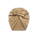 Baby Stirnband Hut Bowknot Print Baumwolle Stretch Turban Stirnband Infant Head Wrap Beanie Hut Mädchen Headwear Baby Haarschmuck