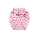 Baby Stirnband Hut Bowknot Print Baumwolle Stretch Turban Stirnband Infant Head Wrap Beanie Hut Mädchen Headwear Baby Haarschmuck