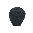 Baby Stirnband Hut Bowknot Print Baumwolle Stretch Turban Stirnband Infant Head Wrap Beanie Hut Mädchen Headwear Baby Haarschmuck