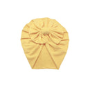 Baby Stirnband Hut Bowknot Print Baumwolle Stretch Turban Stirnband Infant Head Wrap Beanie Hut Mädchen Headwear Baby Haarschmuck