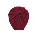 Baby Stirnband Hut Bowknot Print Baumwolle Stretch Turban Stirnband Infant Head Wrap Beanie Hut Mädchen Headwear Baby Haarschmuck