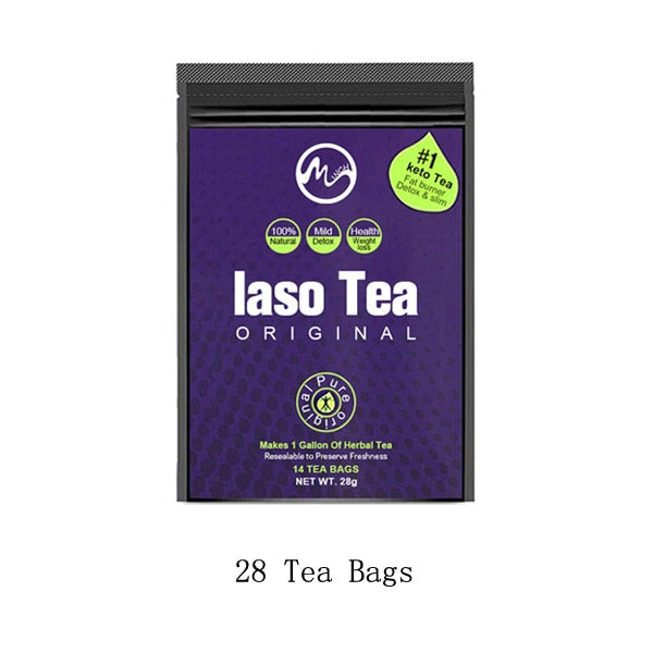 Hanf für U 28 Tage 100% natürlicher Detox-Tee Laso Tee Abnehmen Reduziert Blähungen und Verstopfung Fettverbrennung Gewichtsverlust