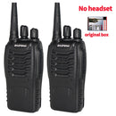 2/4PCS Original Baofeng BF-888S Walkie Talkie 5W BF 888S 6KM UHF 400-470MHZ Sender FM Transceiver BF888S mit Kopfhörer