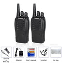 2/4PCS Original Baofeng BF-888S Walkie Talkie 5W BF 888S 6KM UHF 400-470MHZ Sender FM Transceiver BF888S mit Kopfhörer