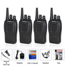 2/4PCS Original Baofeng BF-888S Walkie Talkie 5W BF 888S 6KM UHF 400-470MHZ Sender FM Transceiver BF888S mit Kopfhörer