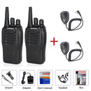 2/4PCS Original Baofeng BF-888S Walkie Talkie 5W BF 888S 6KM UHF 400-470MHZ Sender FM Transceiver BF888S mit Kopfhörer