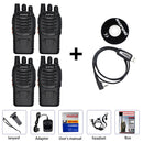 2/4PCS Original Baofeng BF-888S Walkie Talkie 5W BF 888S 6KM UHF 400-470MHZ Sender FM Transceiver BF888S mit Kopfhörer