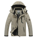Parka de invierno para hombre cortavientos más terciopelo grueso cálido a prueba de viento abrigos de piel para hombre militar con capucha Anorak chaquetas de invierno para hombre