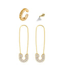 2020 neue Art und Weise Perlen-Ohr-Manschette Böhmen stapelbare C-förmige CZ Strass Kleine Earcuffs Ohrclips für Frauen Hochzeit Schmuck