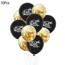 Eid Mubarak Banner Ballons Ramadan Kareem Dekoration Ramadan Mubarak Muslim Islamische Festival Party DIY Dekorationen