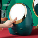 Mode Große Kapazität Kosmetische Aufbewahrungsbox Wasserdicht Staubdicht Badezimmer Desktop Beauty Makeup Organizer Hautpflege Schublade