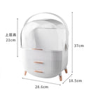 Mode Große Kapazität Kosmetische Aufbewahrungsbox Wasserdicht Staubdicht Badezimmer Desktop Beauty Makeup Organizer Hautpflege Schublade