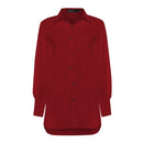 Celmia Damen Weißes Hemd 2021 Übergroße Hemden Mode Revers Casual Solide Langarm Knöpfe Asymmetrisch Top Herbst Blusas 5XL