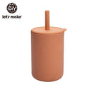 Vamos a hacer tazas de alimentación de bebé tazas de aprendizaje de bebé de dibujos animados lindo grado alimenticio para niños pequeños y niños con taza de silicona