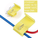 10 STÜCKE/20 STÜCKE Drahtverbinder Scotch Lock Snap AWG22-10 Ohne Kabelbruch Isolierte Crimp-Schnellspleiß-Elektroklemmen