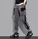 Hip Hop Cargohose Herren Streetwear Baumwolle Jogger Mode Jogginghose Herren Casual Pluderhose Sommer Harajuku Hose Herren Damen