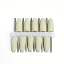 10 Uds. De brocas de silicona para uñas, brocas de goma para manicura, fresas rotativas eléctricas, cortador de cutículas, herramientas de pulido, accesorios para salón de uñas