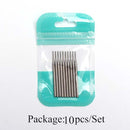 10 Uds. De brocas de silicona para uñas, brocas de goma para manicura, fresas rotativas eléctricas, cortador de cutículas, herramientas de pulido, accesorios para salón de uñas