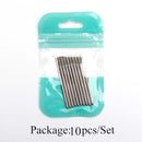 10 Uds. De brocas de silicona para uñas, brocas de goma para manicura, fresas rotativas eléctricas, cortador de cutículas, herramientas de pulido, accesorios para salón de uñas