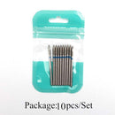 10 Uds. De brocas de silicona para uñas, brocas de goma para manicura, fresas rotativas eléctricas, cortador de cutículas, herramientas de pulido, accesorios para salón de uñas