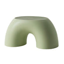 Simple semi-anillo Arco Iris pequeño banco hogar interior silla niños taburete estribo
