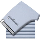 Pantalones de vestir formales elásticos ICPANS para hombre, pantalones rectos clásicos de verano para hombre, pantalones delanteros planos relajados de libertad Total