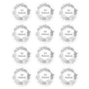 24/48 Stück EID Mubarak Dekoraufkleber Ramadan Mubarak Dekoration Islam Muslim Festival Favor Geschenke Etiketten HAJJ Ramadan Kareem