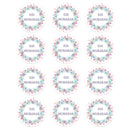 24/48 Stück EID Mubarak Dekoraufkleber Ramadan Mubarak Dekoration Islam Muslim Festival Favor Geschenke Etiketten HAJJ Ramadan Kareem