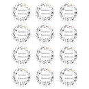 24/48 Stück EID Mubarak Dekoraufkleber Ramadan Mubarak Dekoration Islam Muslim Festival Favor Geschenke Etiketten HAJJ Ramadan Kareem