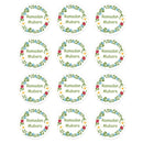 24/48 Stück EID Mubarak Dekoraufkleber Ramadan Mubarak Dekoration Islam Muslim Festival Favor Geschenke Etiketten HAJJ Ramadan Kareem