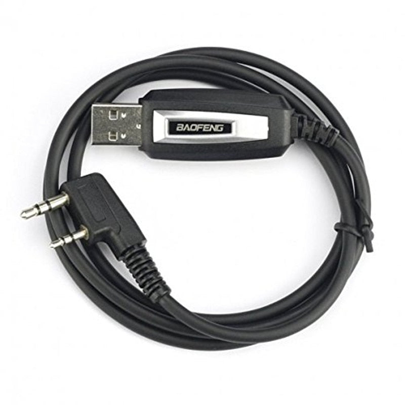 BaoFeng Original USB Programming Cable for BAOFENG UV-5R Walkie Talkie for UV-5R/UV-985/UV-3R USB Programming Cable