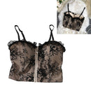 Camis Für Frauen Camisole Neue Sexy Weibliche Crop Tops Spitze Backless Tank Top Frau Nette Weste Elegante Französisch Chic Kleidung