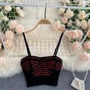 Camis Für Frauen Camisole Neue Sexy Weibliche Crop Tops Spitze Backless Tank Top Frau Nette Weste Elegante Französisch Chic Kleidung