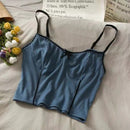 Camis Für Frauen Camisole Neue Sexy Weibliche Crop Tops Spitze Backless Tank Top Frau Nette Weste Elegante Französisch Chic Kleidung