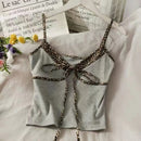 Camis Für Frauen Camisole Neue Sexy Weibliche Crop Tops Spitze Backless Tank Top Frau Nette Weste Elegante Französisch Chic Kleidung