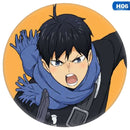 Haikyu!! Cosplay Abzeichen Hinata Shoyo Brosche Pins Anime Volleyball Boy Button Badge Collection Geschenk für Rucksäcke Kleidung Decor