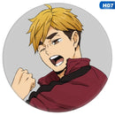 Haikyu!! Cosplay Abzeichen Hinata Shoyo Brosche Pins Anime Volleyball Boy Button Badge Collection Geschenk für Rucksäcke Kleidung Decor
