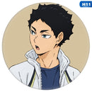 Haikyu!! Cosplay Abzeichen Hinata Shoyo Brosche Pins Anime Volleyball Boy Button Badge Collection Geschenk für Rucksäcke Kleidung Decor