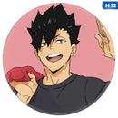 Haikyu!! Cosplay Abzeichen Hinata Shoyo Brosche Pins Anime Volleyball Boy Button Badge Collection Geschenk für Rucksäcke Kleidung Decor