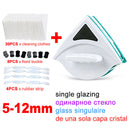 Magnetische Glasbürste Doppelseitige Glasreinigungsbürste für die Fensterreinigung Haushaltsreinigungswerkzeug Magnetische Fensterreinigungsbürste