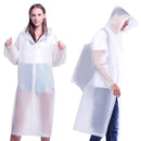 Chubasquero impermeable grueso para hombre y mujer, Impermeable para turismo, senderismo al aire libre, Poncho de lluvia, Impermeable con capucha