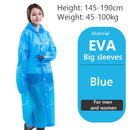 Chubasquero impermeable grueso para hombre y mujer, Impermeable para turismo, senderismo al aire libre, Poncho de lluvia, Impermeable con capucha