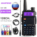 BaoFeng UV 5R Walkie Talkie Radiosender Comunicador UV-5R HAM Transceiver Dual-Band Intercom Handheld Talkie Walkie UV82