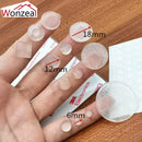 Schranktürpuffer in verschiedenen Größen aus Silikonmaterial für Küchenschränke, selbstklebender Dämpfer für Türstopper