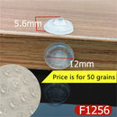 Schranktürpuffer in verschiedenen Größen aus Silikonmaterial für Küchenschränke, selbstklebender Dämpfer für Türstopper