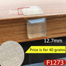 Schranktürpuffer in verschiedenen Größen aus Silikonmaterial für Küchenschränke, selbstklebender Dämpfer für Türstopper