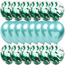 20 stücke Gold Konfetti Luftballons Set Metallic Chrom ballon Geburtstagsfeier Hochzeit Dekoration Jubiläum Globos Baby Shower Ballon